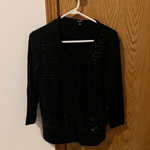 Rafael’s Black Sequin Cardigan